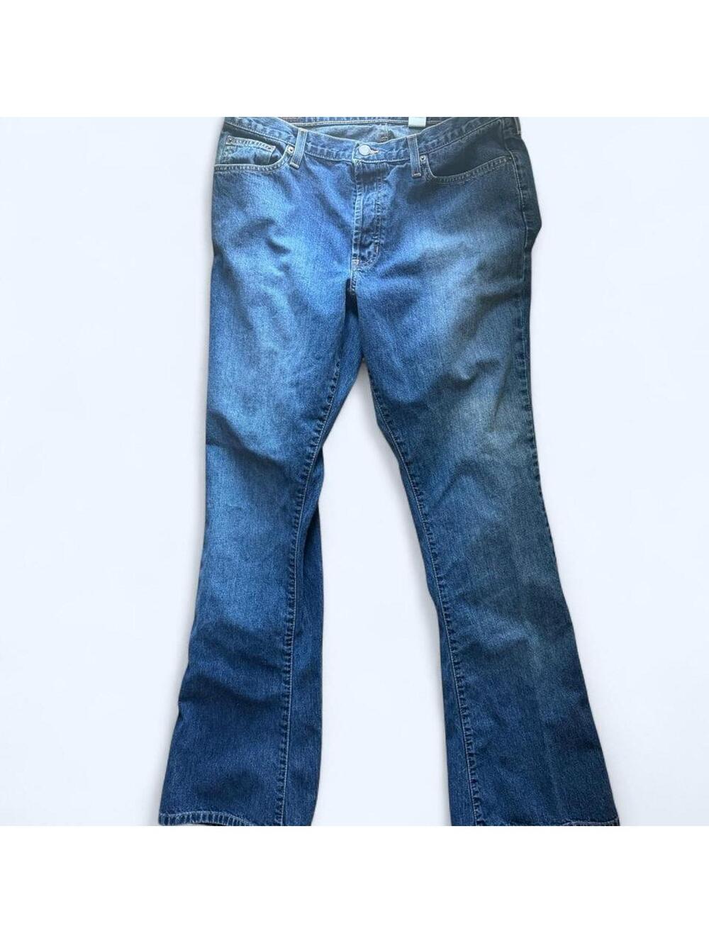 Abercrombie Fitch Women's Blue and Navy Jeans